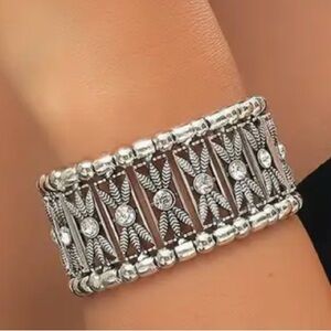 New Silver Cuff Bracelet